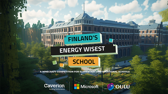 Building energy wise learning environments – Minecraft competition inspires school kids and young people around Finland